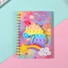 Novelty Pressure Release Cartoon A5 Portable Writing Paper Notebooks Adult Student Kids Cute Stationery Gift