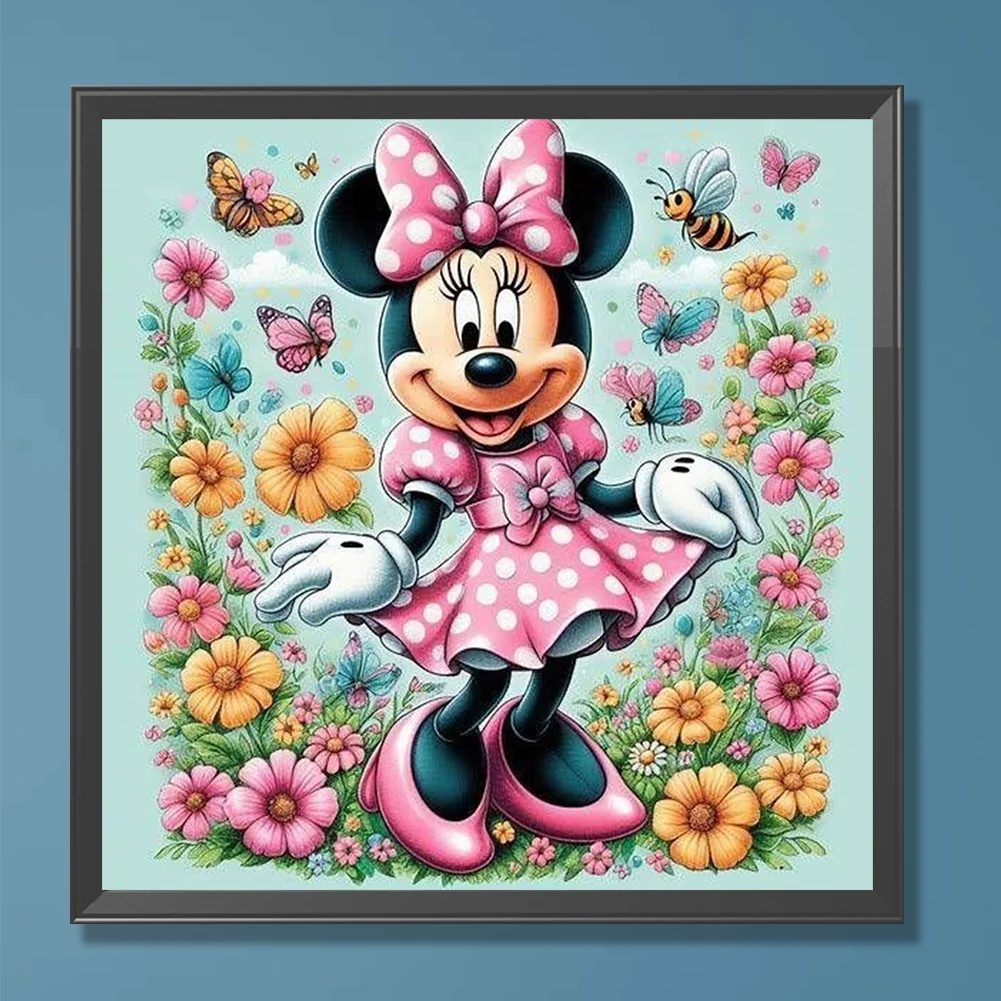 Diamond Painting - Full Round Drill - Mickey Mouse(Canvas|30*30cm)