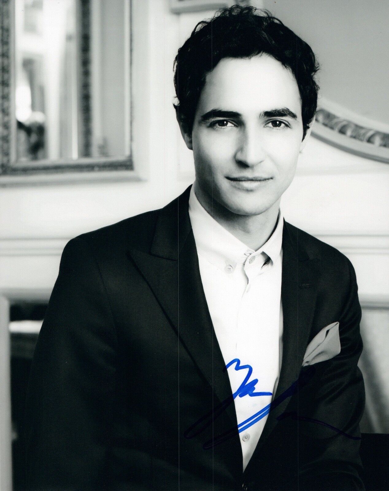 Zac Posen Signed Autographed 8x10 Photo Poster painting Fashion Designer COA VD