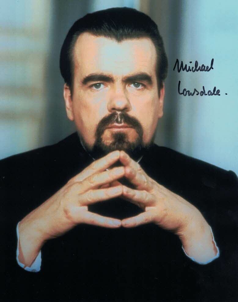 MICHAEL LONSDALE - Drax in Moonraker hand signed 10 x 8 Photo Poster painting James Bond