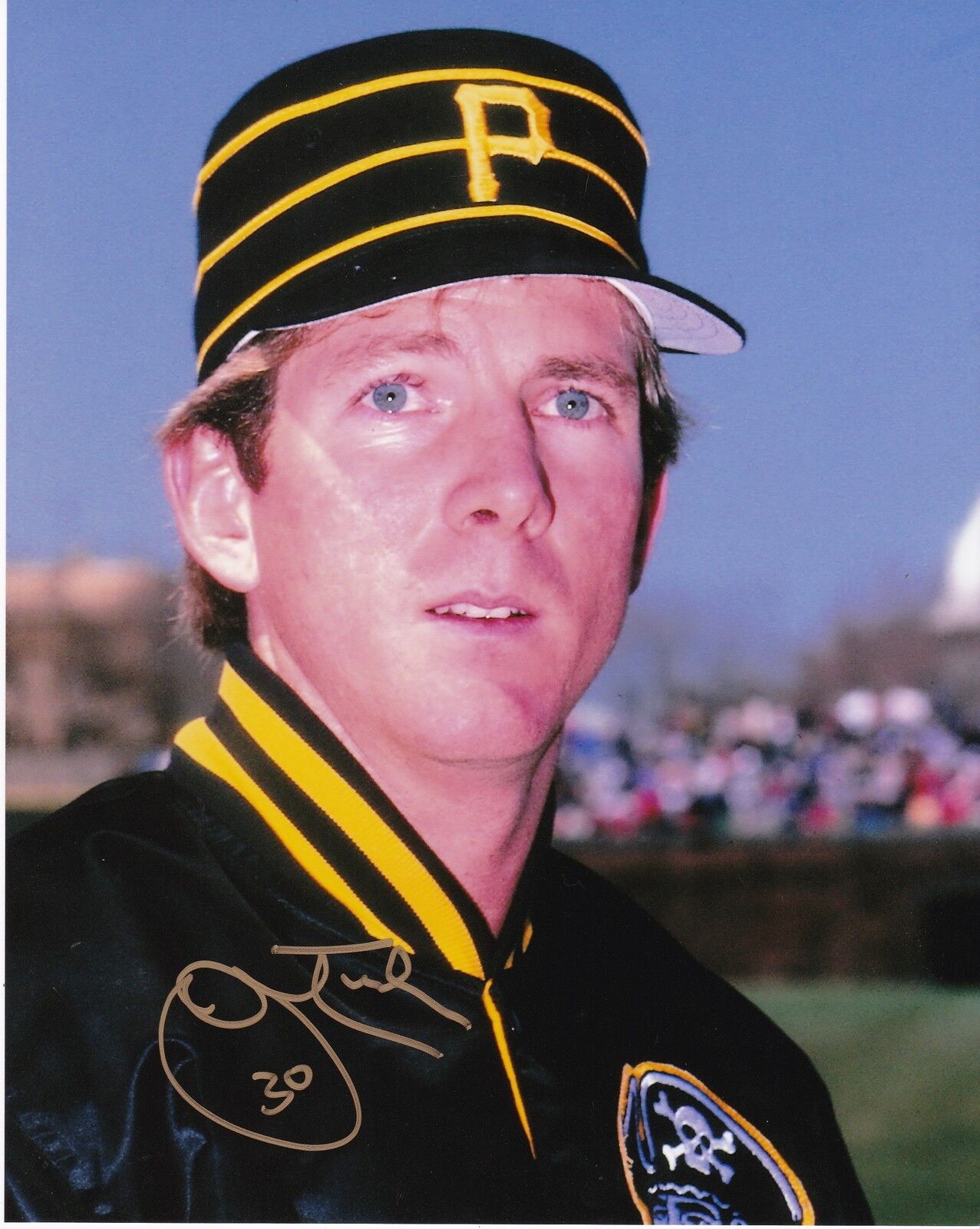 JOHN TUDOR PITTSBURGH PIRATES ACTION SIGNED 8x10