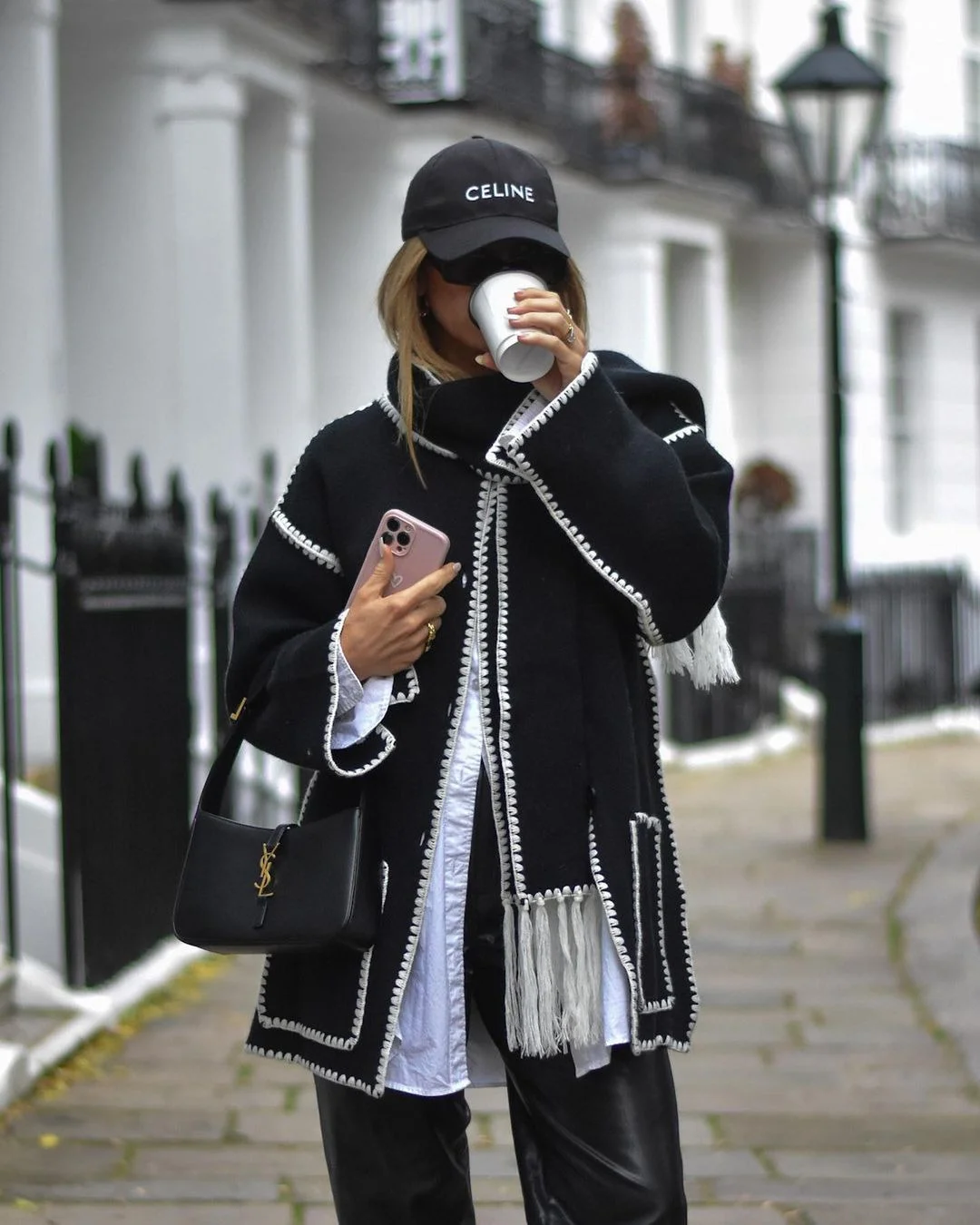 Nigikala Nigikala Women's Clothing 2025 Autumn And Winter New Fashion Wool Coat Thick Loose With Scarf Tid Lady