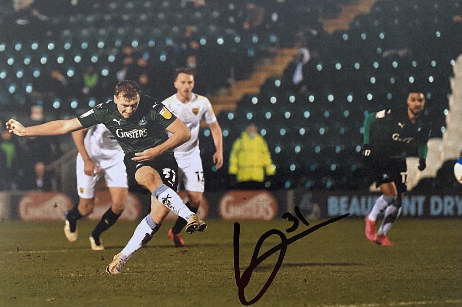 Brendan Galloway Genuine Hand Signed Plymouth Argyle 6X4 Photo Poster painting 3