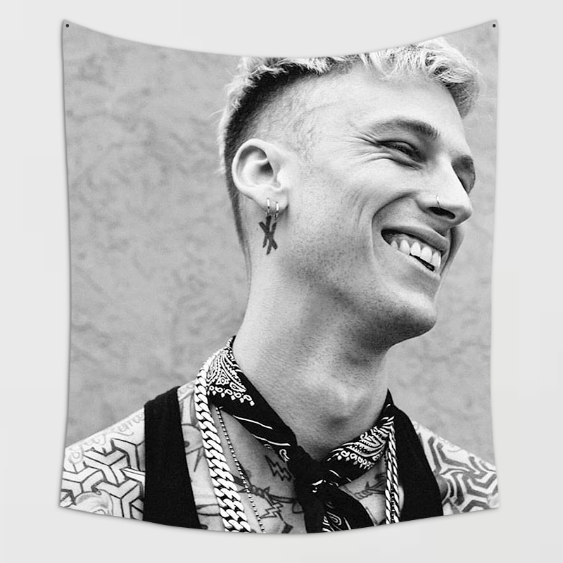 Machine Gun Kelly Eclectic Wall Tapestry