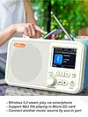 C10 2.4 inch Color LCD Screen Digital Desktop Alarm Clock DAB DAB+ FM Radio