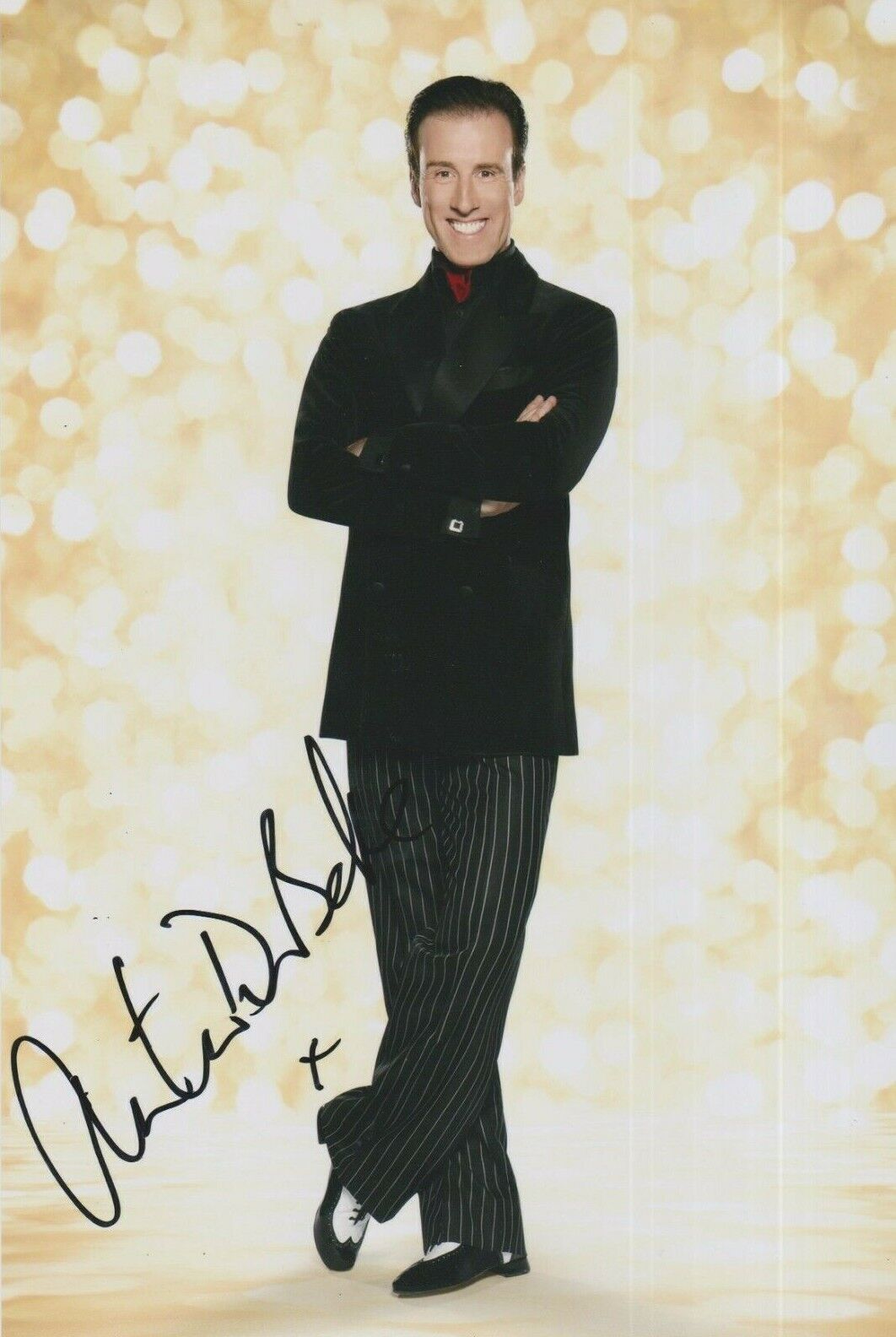 Anton Du Beke **HAND SIGNED** 12x8 Photo Poster painting ~ Strictly Come Dancing