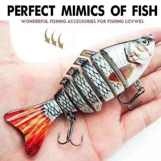 Suitable for All Kinds of fish 5pcs/set Bionic Swimming lure Suitable for All Kinds of fish 5pcs/set Bionic Swimming lure