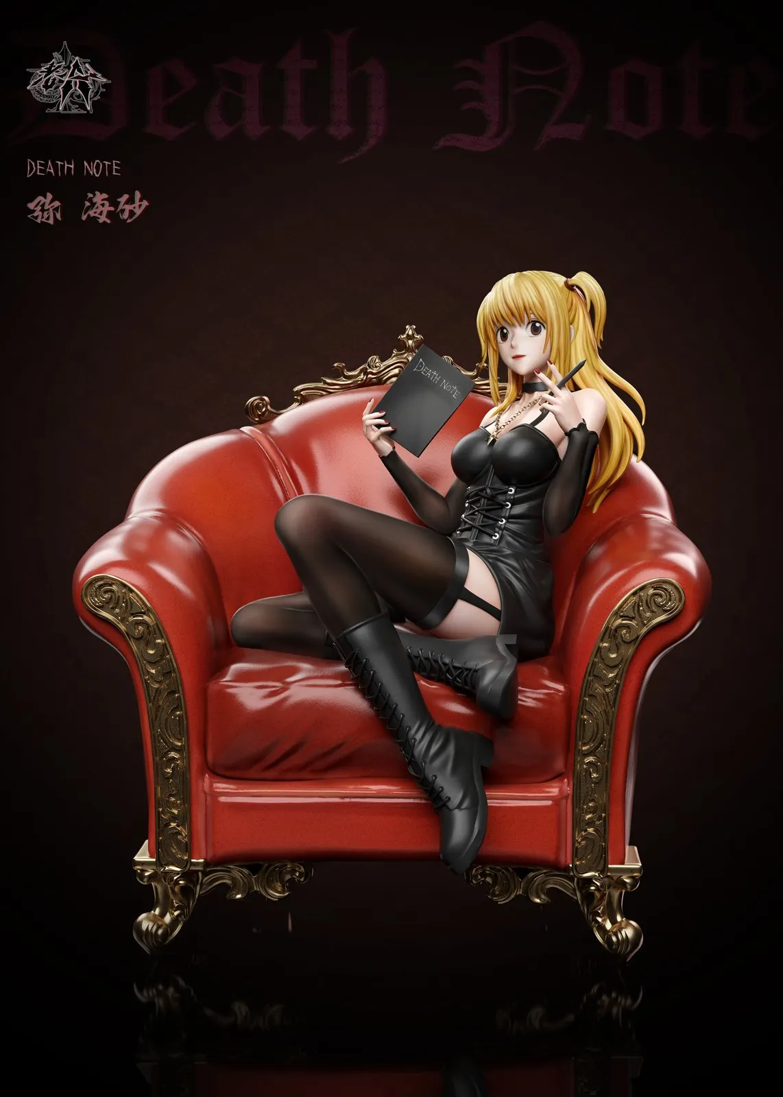 misa amane red dress 1/8 Scale Misa Amane - Death Note Resin Statue