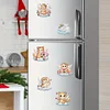 (US Local)6Pcs Acrylic  Cloud Cats Diamond Painting Fridge Magnet for Fridge