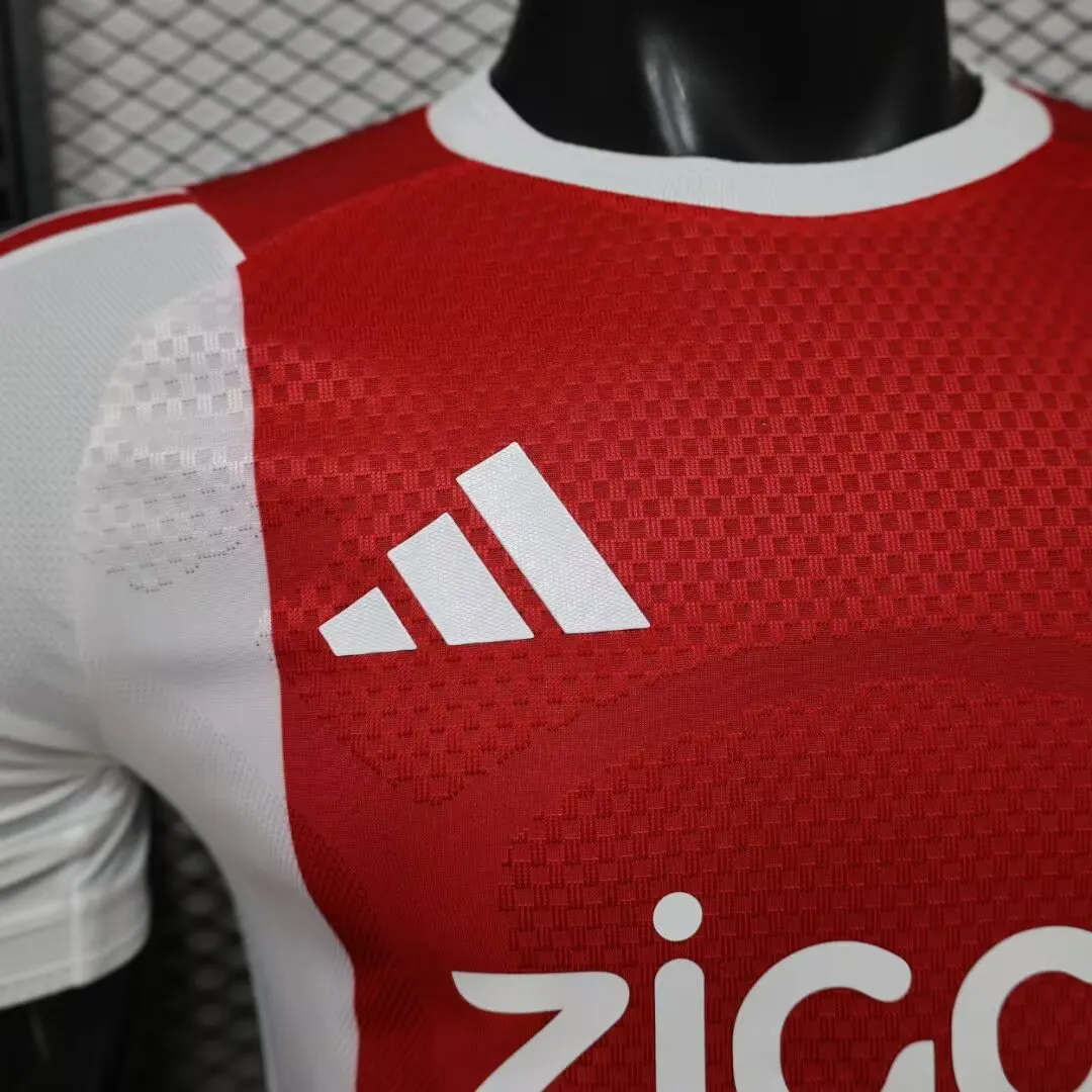 26/27 Ajax Home Player Version Men's Football T-Shirt Thai Quality