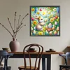 Diamond Painting -DIY Full Round Drill Easter Egg Animals(40*40CM）