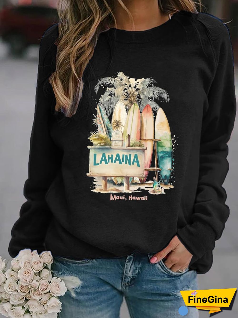 Women's Lahaina Strong Sweatshirt