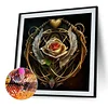 uk.everydayedeals Diamond Painting - Round AB Drills - Rose Love(45*45cm)