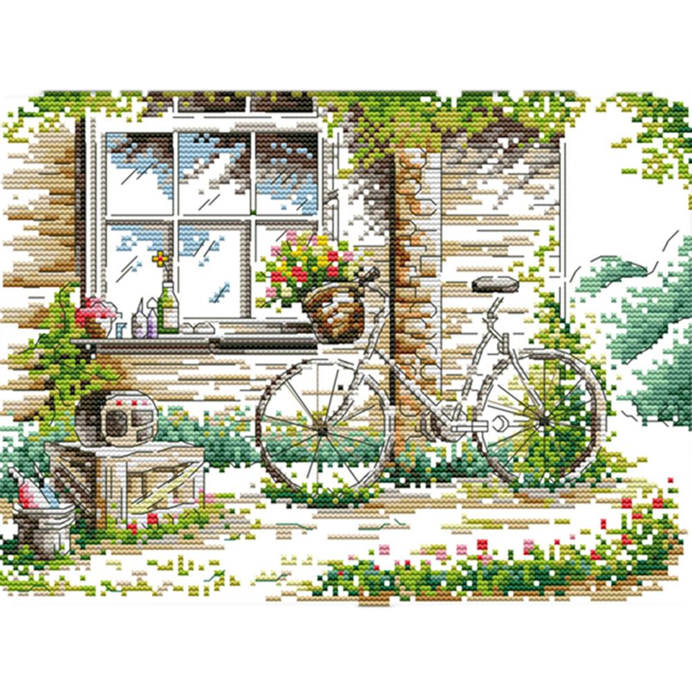 

Scenerys - 14CT Stamped Cross Stitch - 32x26cm, 501 Original