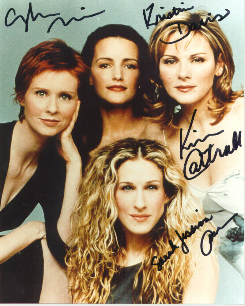 SEX AND THE CITY - CAST Autographed Signed 8x10 Reprint Photo Poster painting #2 !!