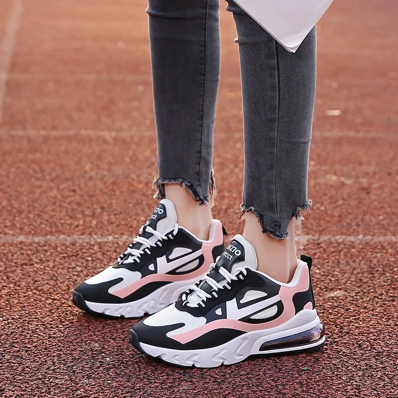 HKXN 2020 Spring New Style Women Shoes Students Daddy Shoes Sports Shoes Breathable Color Matching Women' Sneakers Y2