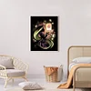 Diamond Painting -DIY Round Drill Princess Changfa Le Pei Silhouette(40X50CM)