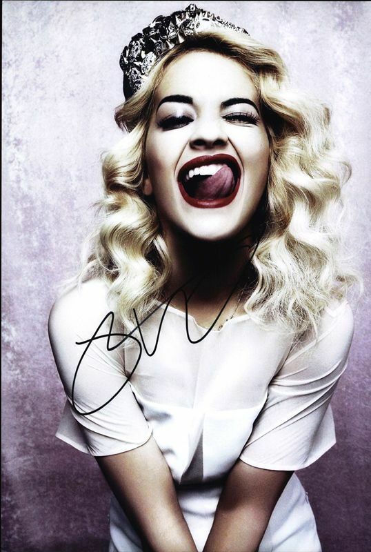 Rita Ora authentic signed RAPPER 10x15 Photo Poster painting W/ Certificate Autographed (517a1)