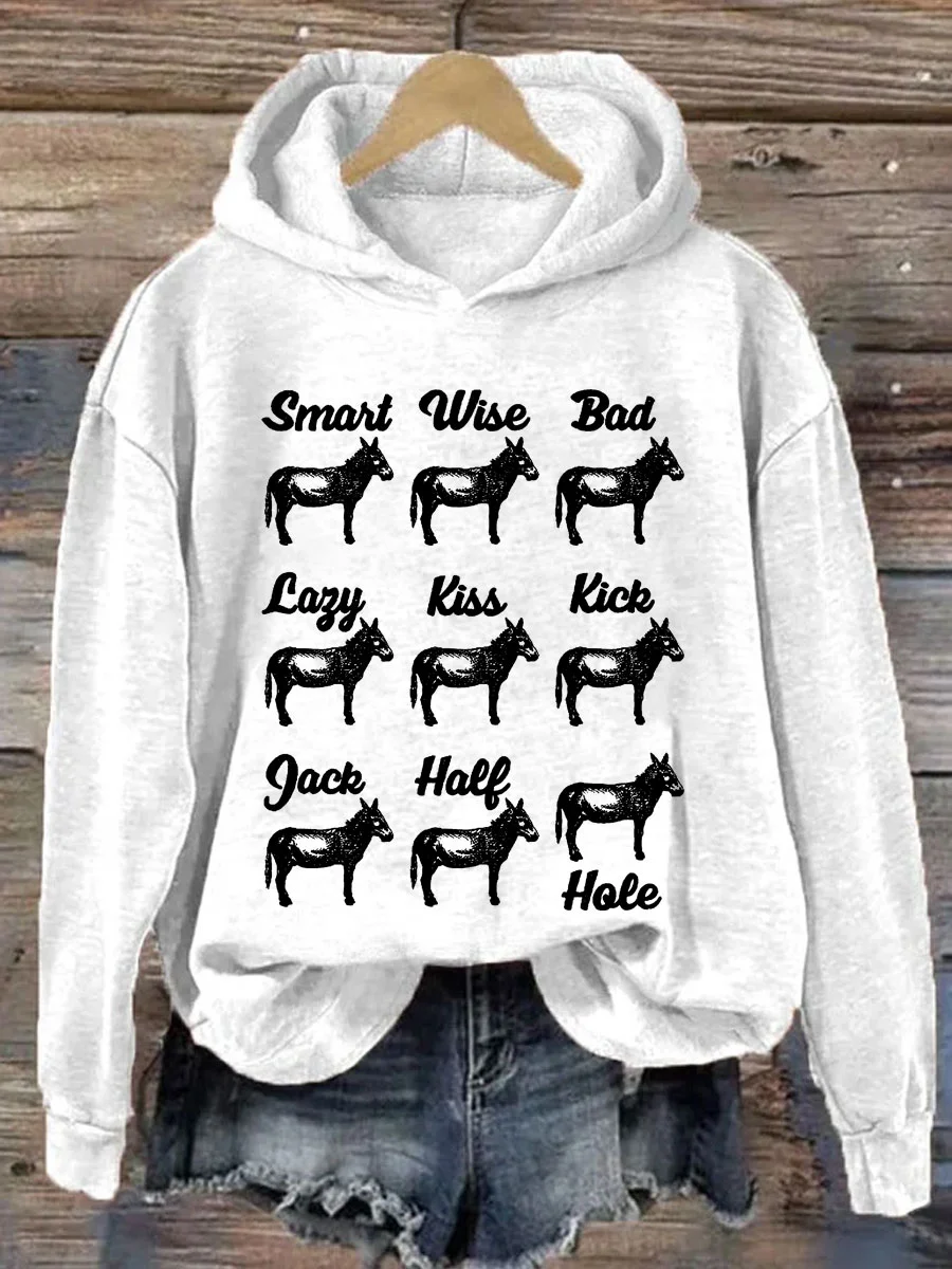 Funny Donkey Hoodie
