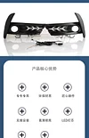 适用于17-18款丰田卡罗拉日行灯改装LED前雾灯专用流光日间行车灯