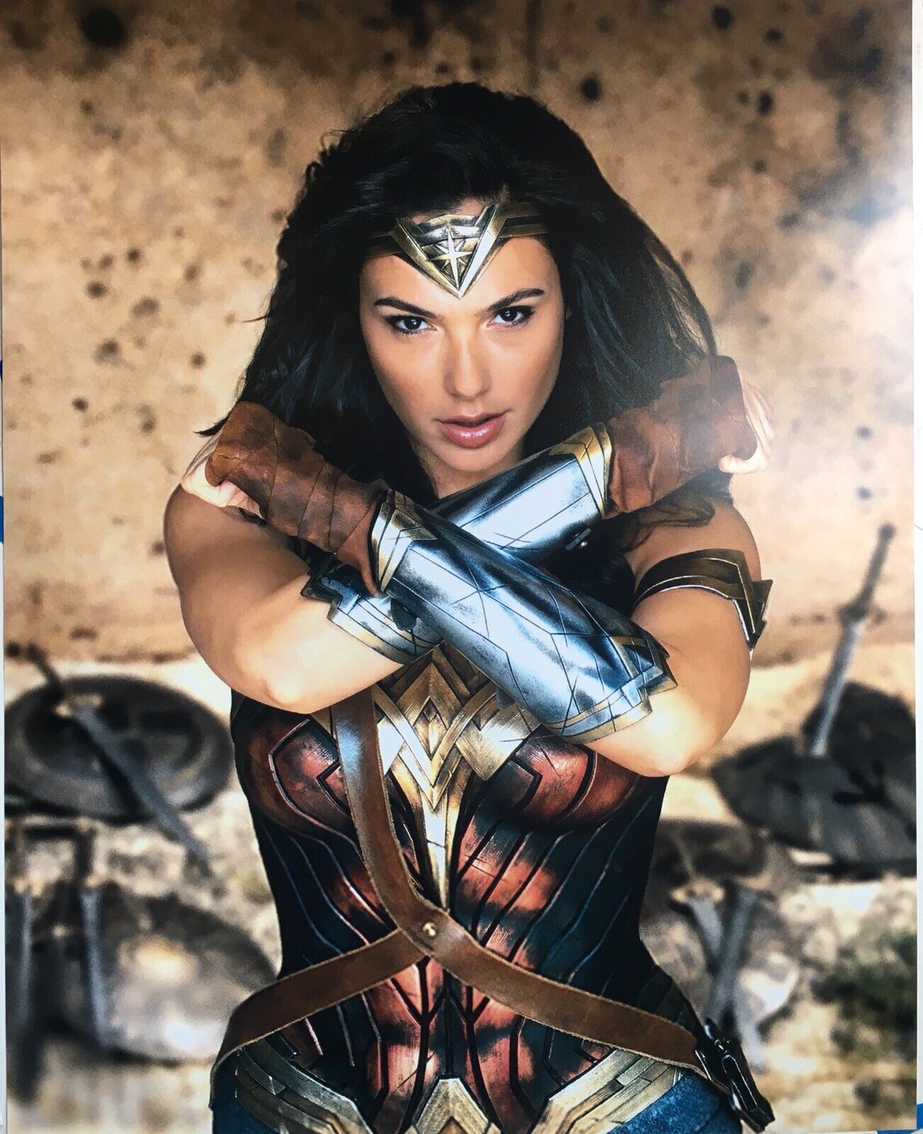 Wonder Woman Poster : Gal Gadot 16x20 Photo Poster painting DC COMICS collectors print