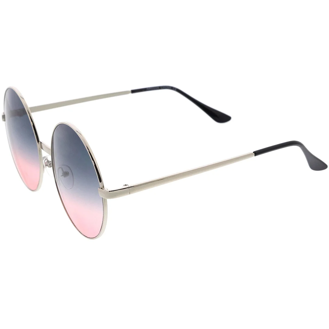 Super Large Oversized Metal Round Circle glasses