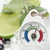 Kitchen Digital Scale Refrigerator Thermometer with Indicator for Home