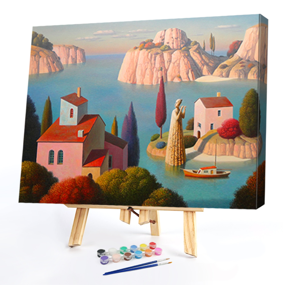

40*50CM - Paint By Numbers - House, 501 Original