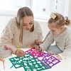 (US Local)30 Pieces Drawing Stencils Tool Set Drawing Templates for Drawing and Painting