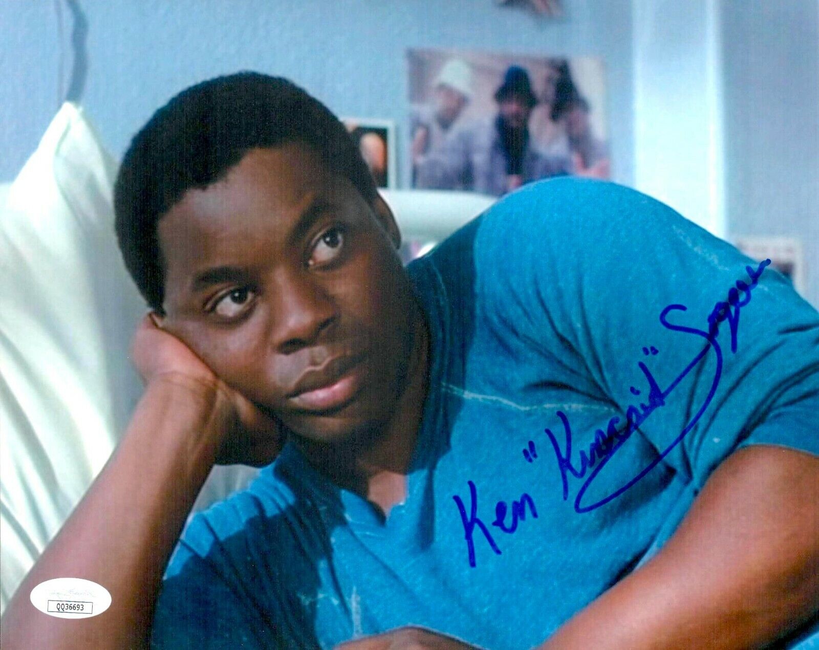 KEN SAGOES Signed 8x10 NIGHTMARE ON ELM ST. 3 Authentic Autograph JSA COA Cert