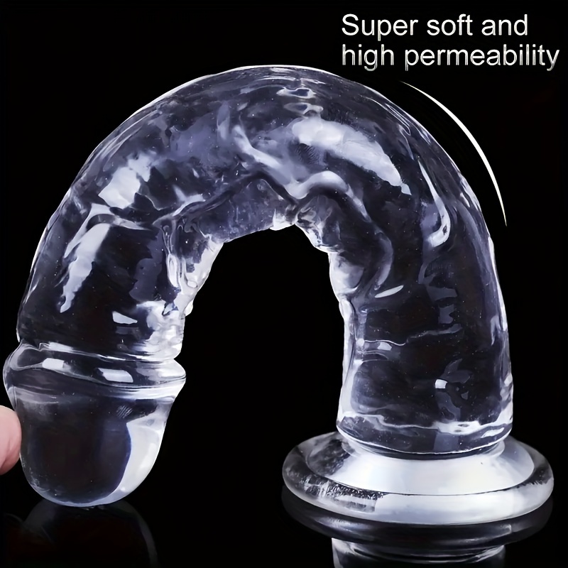 Realistic Dildo with Suction Cup for Hands-Free Play