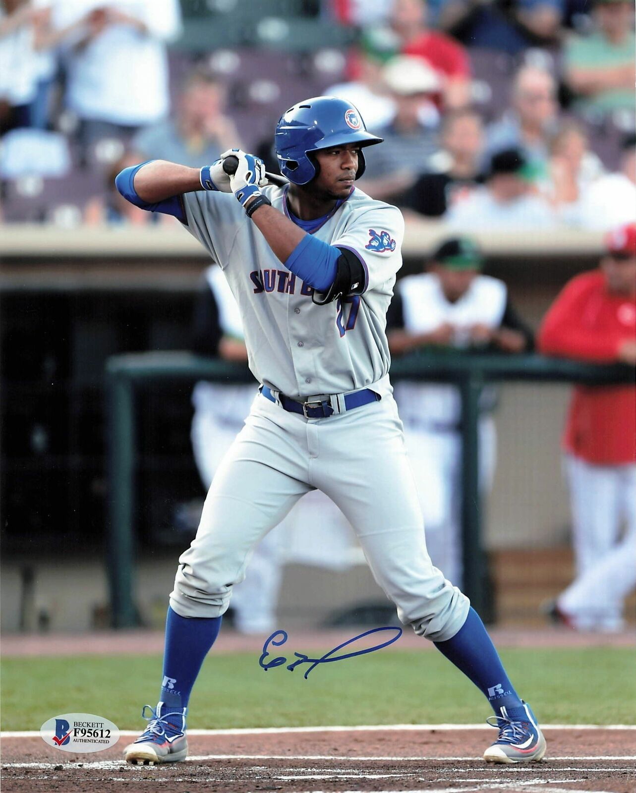 Eloy Jimenez signed 8x10 Photo Poster painting Chicago White Sox BAS Beckett Autographed