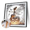 Tinkerbell Pumpkin-Paint by Numbers Acrylic Painting 40*40cm