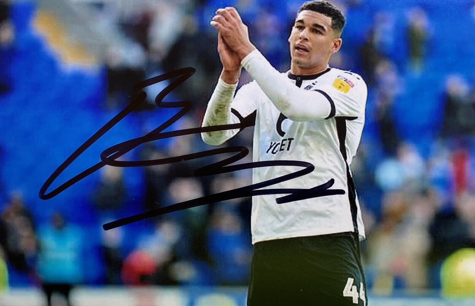 Ben Cabango Genuine Hand Signed Swansea City 6X4 Photo Poster painting
