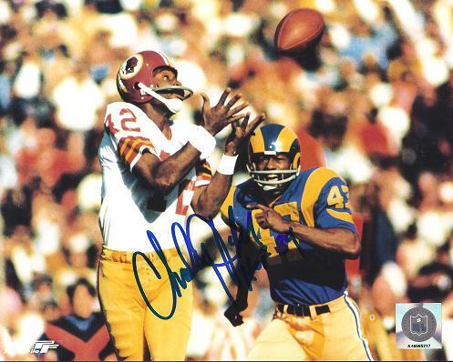 Charley Taylor Signed - Autographed Washington Redskins 8x10 inch Photo Poster painting