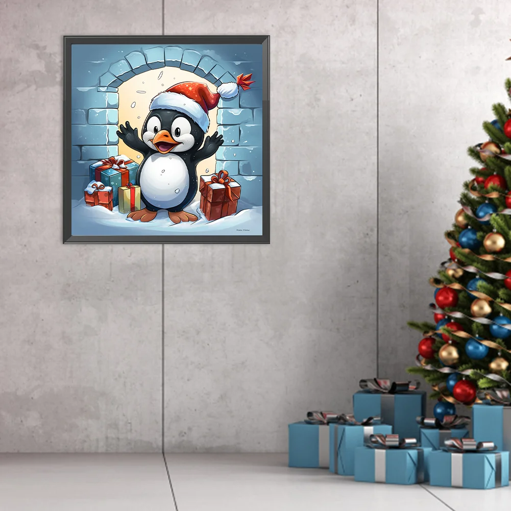 DIY Paint By Number 40*40cm - Penguin