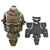 LEVEL IV 1000D Oxford Cloth Bulletproof Stab-proof Vest NIJ Full Protection Radiation-proof Military Bulletproof Vest