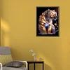 Diamond Painting-DIY Full Round Drill Tiger