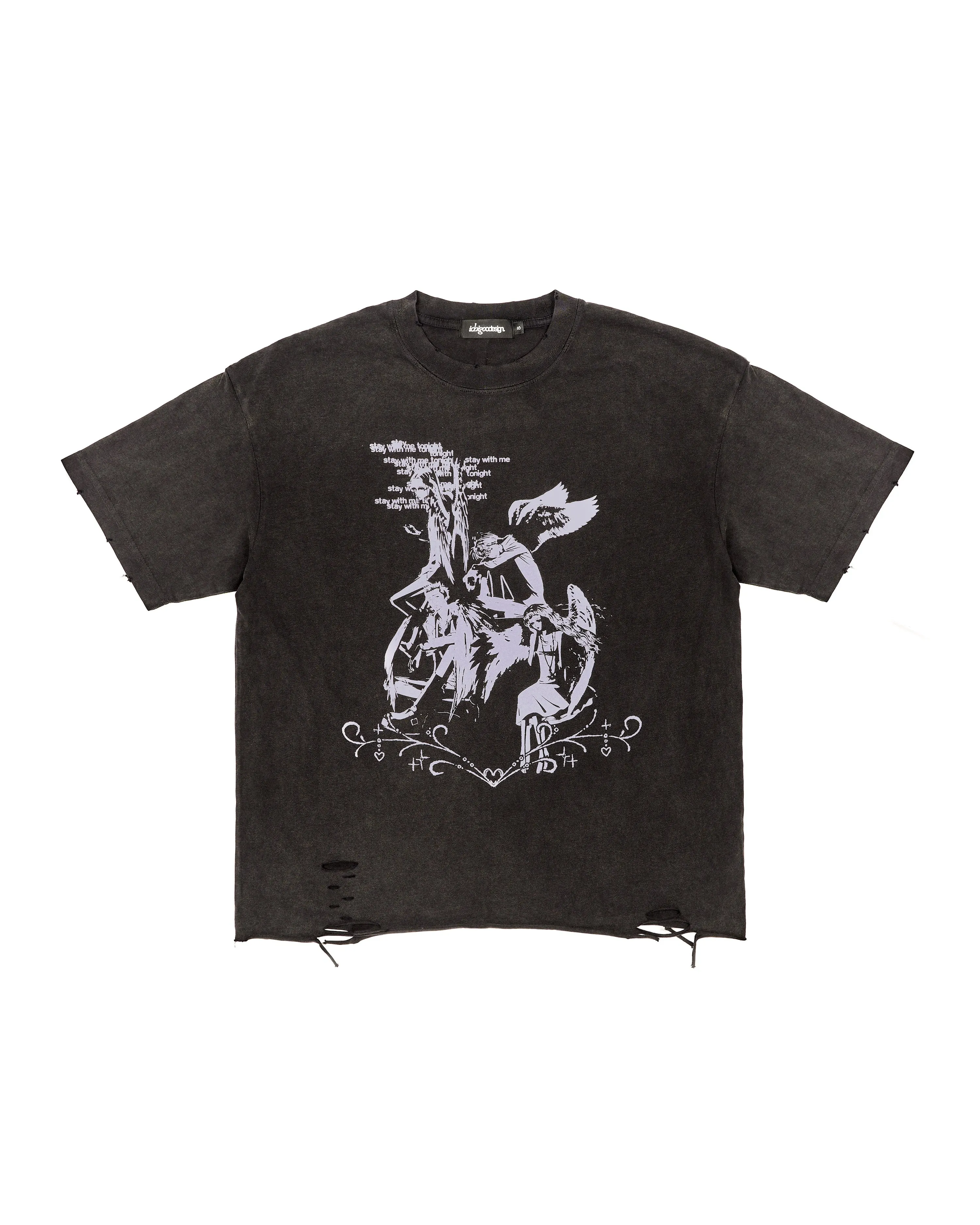 LAVENDER BUTTERFLIES TEE