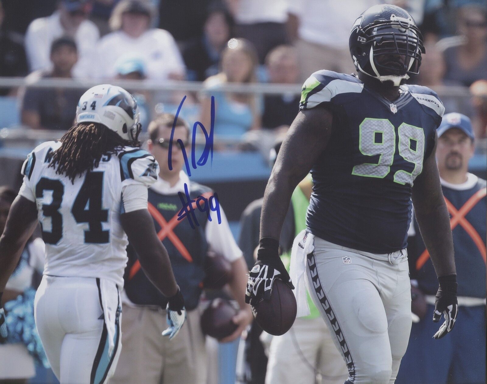 Tony McDaniel 8x10 Photo Poster painting Autographed Signed AUTO Seahawks SB XLVIII Champ SPH 59