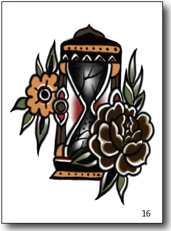 temporary tatoo men horror king tiger temporary tattoo boy waterproof hand tatoo rose mouth robot tattoo sticker water transfer