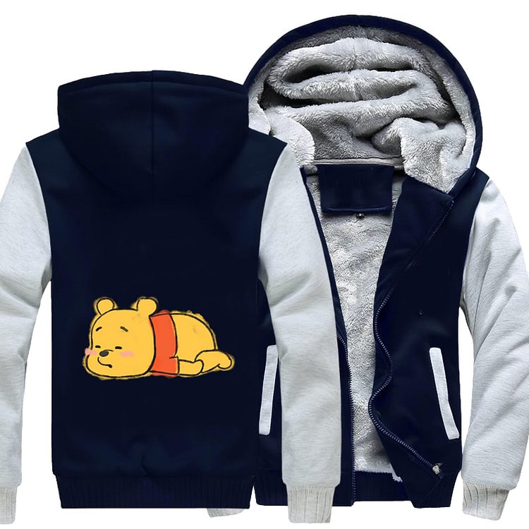 A Sleeping Pooh, Winnie the Pooh Fleece Jacket