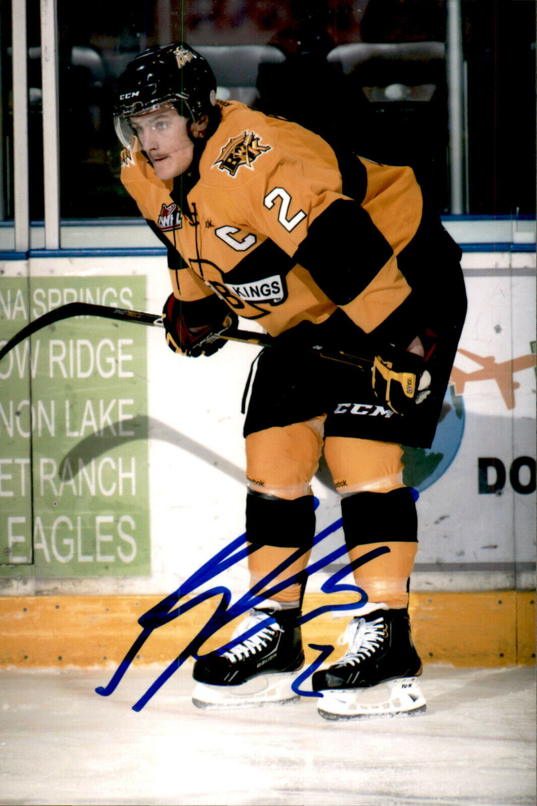 Ryan Pulock SIGNED 4x6 Photo Poster painting BRANDON WHEAT KINGS / NEW YORK ISLANDERS #7