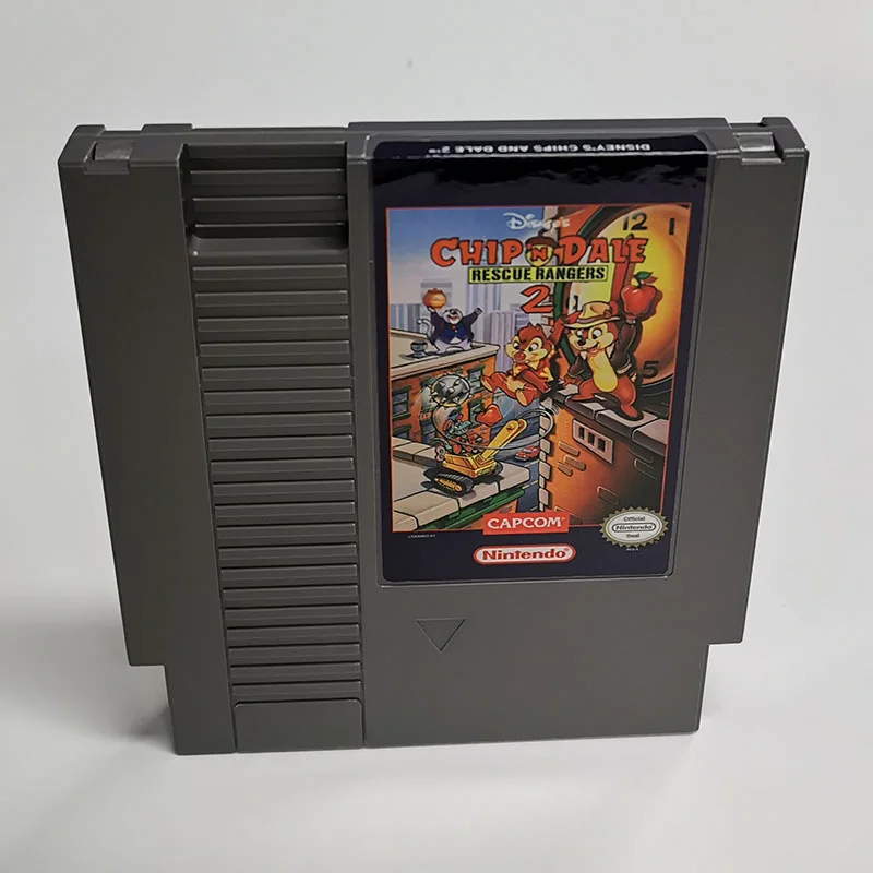 Chip 'N Dale: Rescue Rangers 2 For Nintendo NES - 8 Bit Game Cartridge