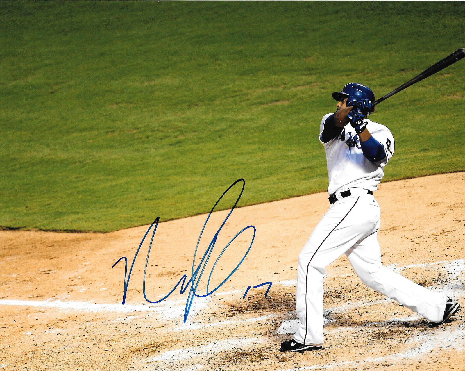 GFA Texas Rangers * NELSON CRUZ * Signed 8x10 Photo Poster painting COA