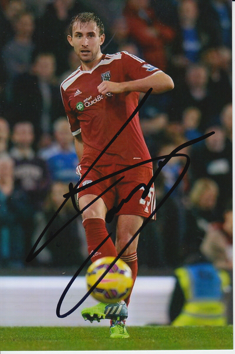 WEST BROM HAND SIGNED CRAIG DAWSON 6X4 Photo Poster painting 1.