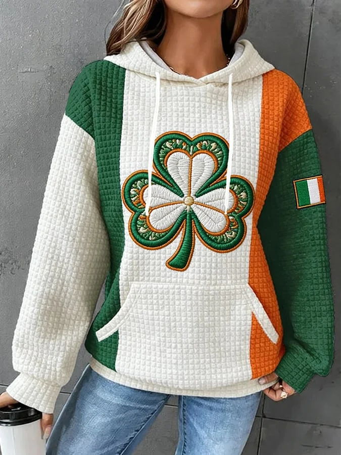 Women's Saint Patrick's Day Print Sweatshirt 