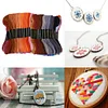 100 Colors Embroidery Thread Hand Cross Stitch Floss Sewing Skeins Craft
