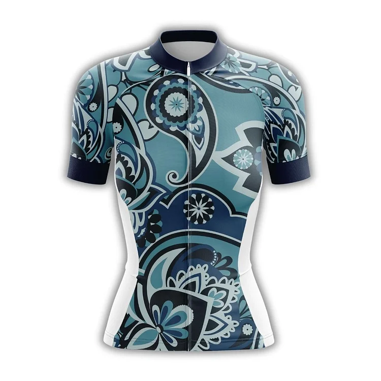 NEW! Blue Oasis | Women's Short Sleeve Cycling Jersey