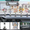 5Pcs Katze schütteln Auto - 5d DIY Handwerk Ornament